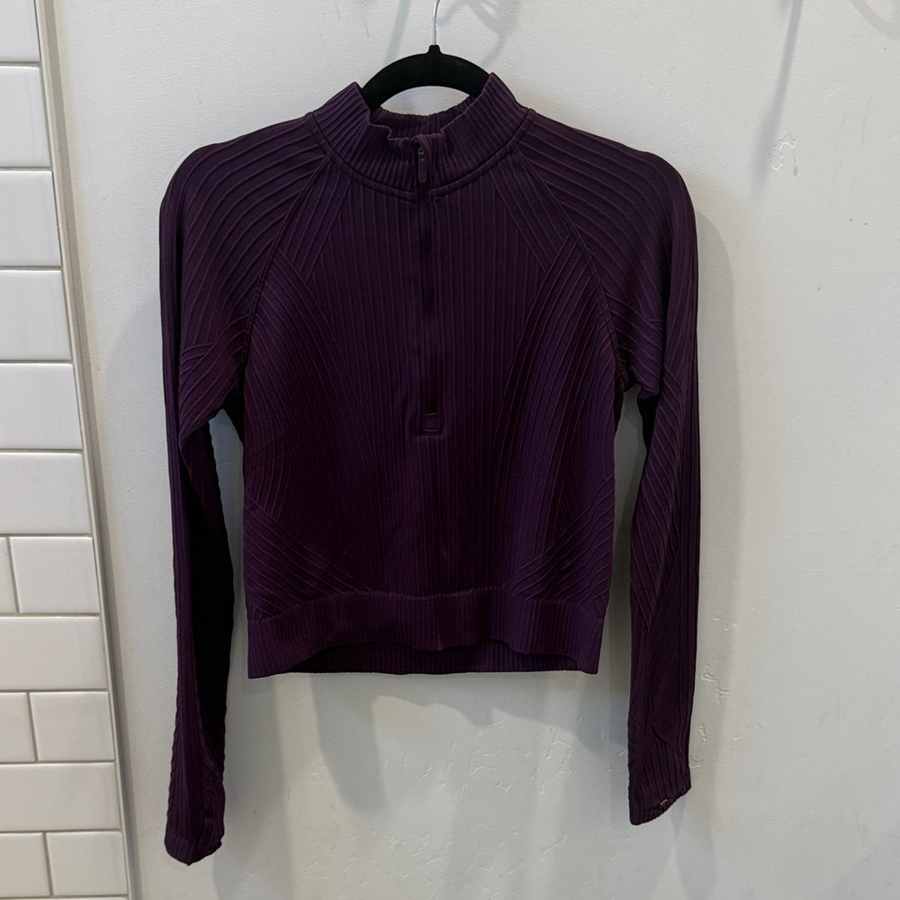 Lululemon Purple Long Sleeve Top